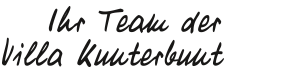 Team der Villa Kunterbunt